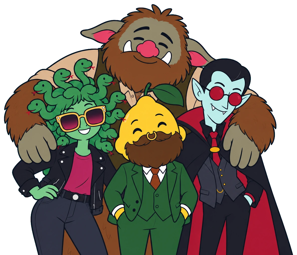 Hideous Monster Team